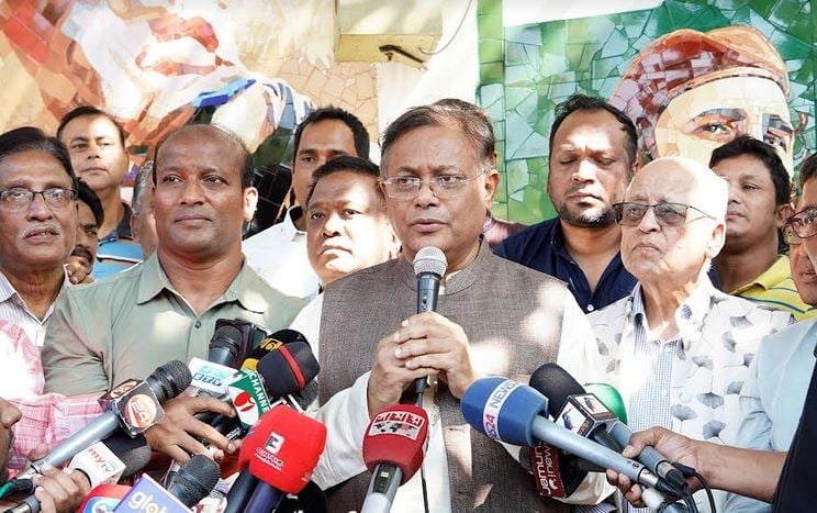 রাজনৈতিক দলের সাথে সংলাপ হয়, আগুনসন্ত্রাসীদের সাথে নয় : তথ্যমন্ত্রী
