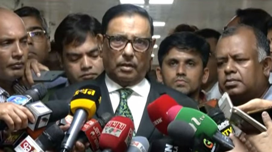 সংলাপের কোনও সুযোগ নেই: ওবায়দুল কাদের