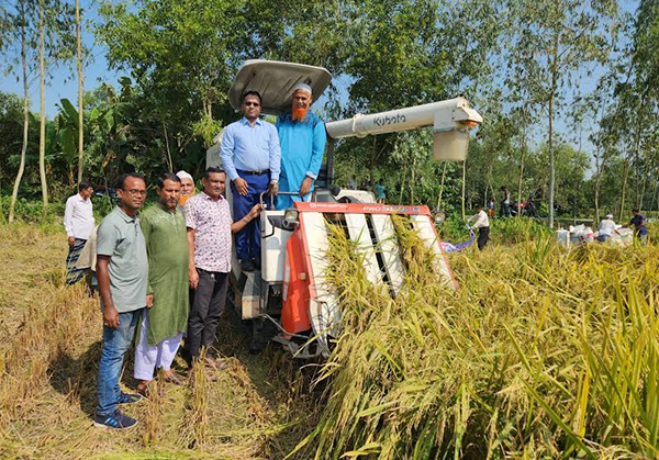 টাঙ্গাইলে আধুনিক যান্ত্রিকীকরণে পাল্টে যাচ্ছে আদি কৃষি