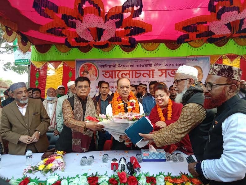 আসুন সবাই মিলে স্মার্ট বাংলাদশে গড়ে তুলি : মুহম্মদ ফারুক খান