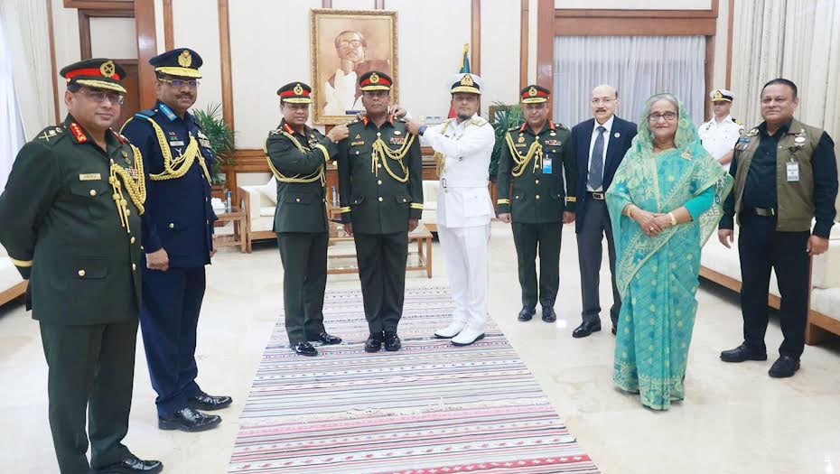 লেঃ জেঃ মিজানুর রহমান শামীমের প্রিন্সিপাল স্টাফ অফিসারের দায়িত্বভার গ্রহণ