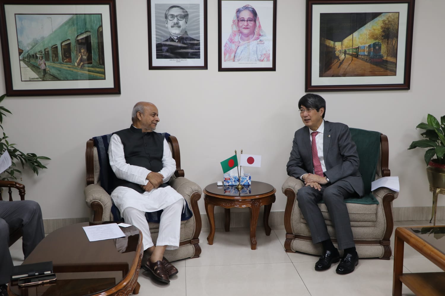 বাংলাদেশের সাথে জাপানের সুসম্পর্ক আরো গভীর হবে : রেলপথ মন্ত্রী 